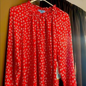 CeCe long sleeve blouse